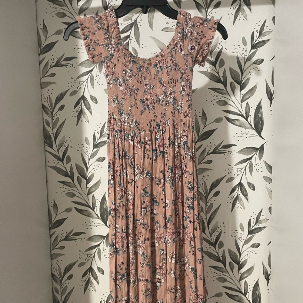 Floor Length Floral Dress